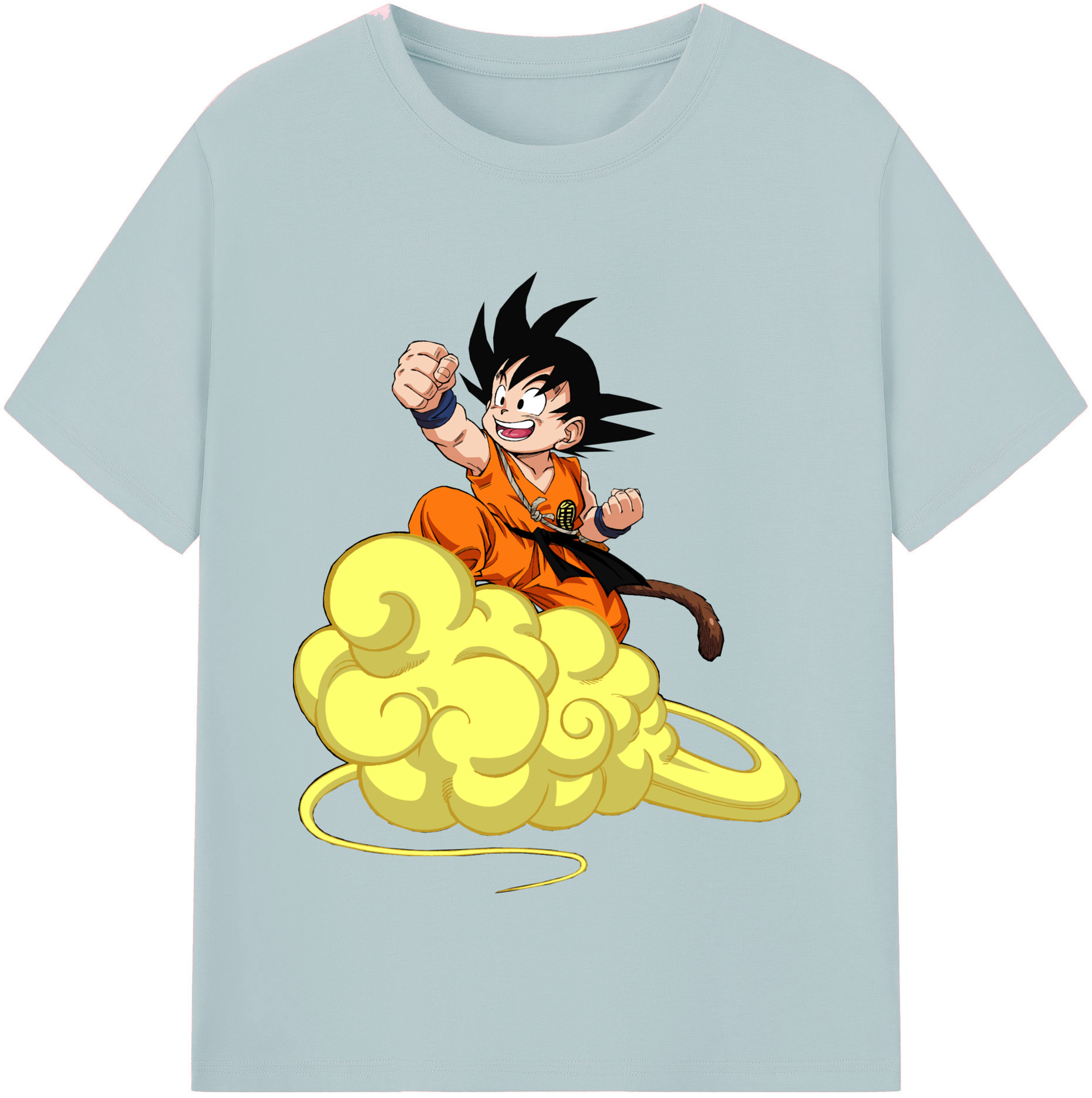 （画像用） ドラゴンボール 孫悟空（そん ごくう）Son Goku カカロット DRAGON BALL Kakarotto 綿100％半袖Tシャツ（フロントプリント）